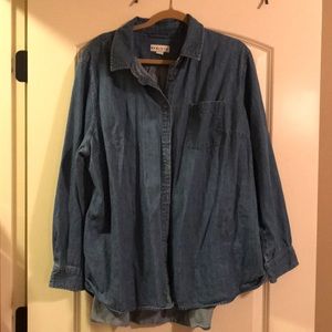 Ava and Viv denim women’s shirt